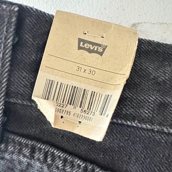 Levi's Mens Jeans Black 31 x 30 5-Pocket Style Straight Leg Cotton Hemp - Picture 7 of 11